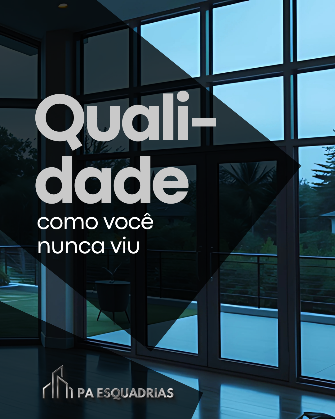 Post para instagram sobre esquadrias modernas moderno em laranja (5)